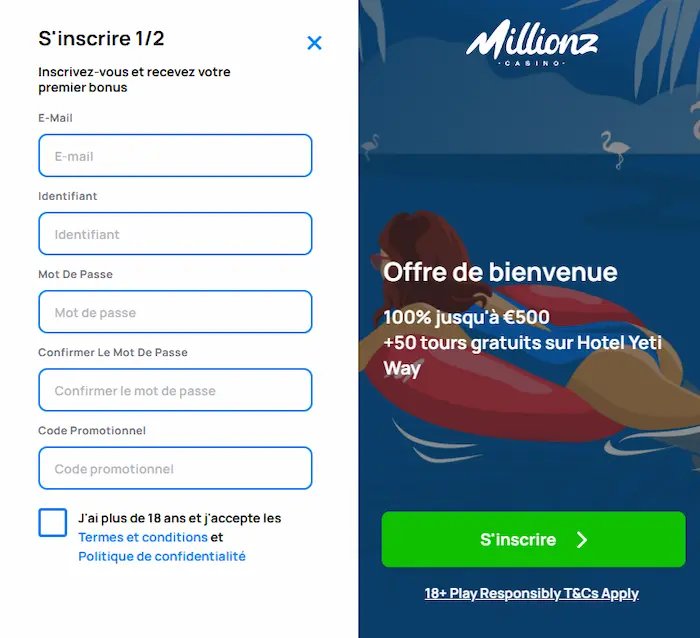 Découvrez Tous les Secrèts de Millionz Casino : Bonus et Fonctionnement en à France